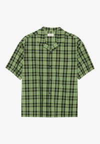 YOURTURN OVERSIZE UNISEX - Blusa com botões - green/black