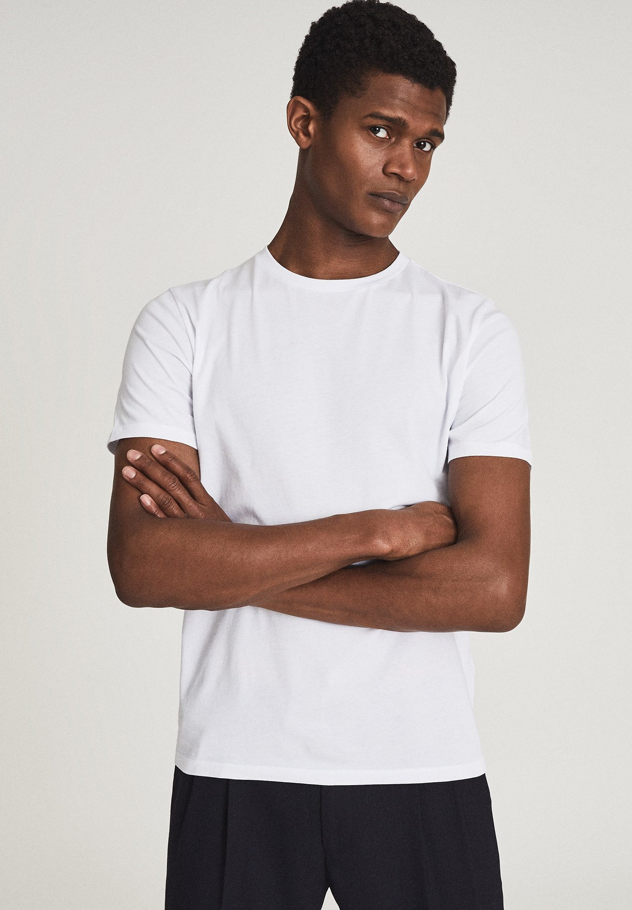 Reiss T-Shirt basic - white/weiß 