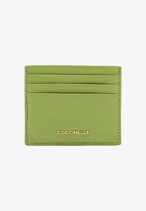 Coccinelle METALLIC SOFT - Portafoglio - guacamole