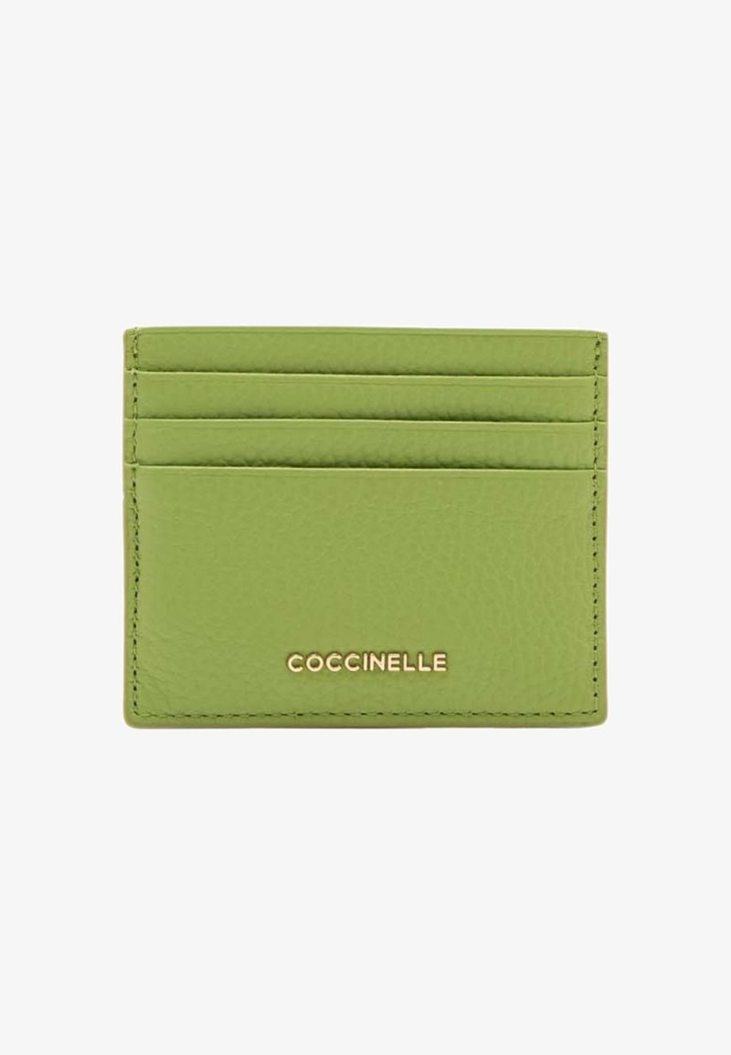 Coccinelle METALLIC SOFT - Portafoglio - guacamole