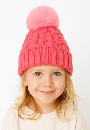 MINOTI CABLE POM - Bonnet - pink
