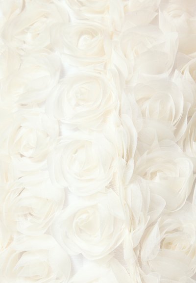 VACLAV FLORAL MINI BANDEAU DRESS WEDDING - Kokteilinė suknelė / vakarėlių suknelė - ivory