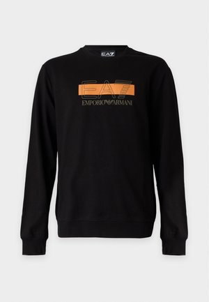 EA7 Emporio Armani, TRAIN VISIBILITY - Sweatshirt - black beauty