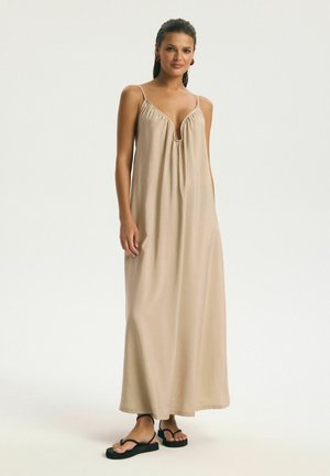 ESOTIQ, LOUISE - Maxi dress - sand
