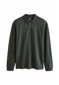 LONG SLEEVE  - REGULAR FIT - Polo - olive green