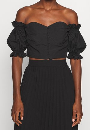 Bluse - black