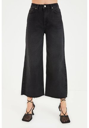 Flared jeans - black