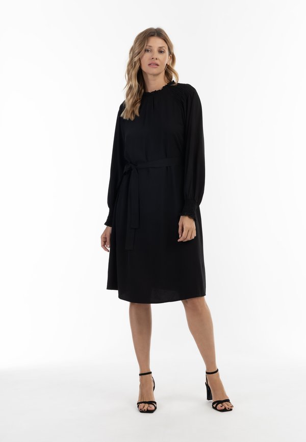 Freizeitkleid - schwarz