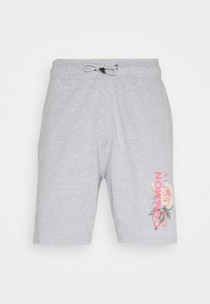 FLORAL UNISEX - Shorts - grey marl