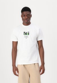 HUF - POWER FLASH TEE UNISEX - Print T-shirt - white Thumbnail Image 1