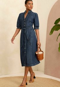 Love & Roses MIDI PETITE  - Farmerruha - dark wash blue