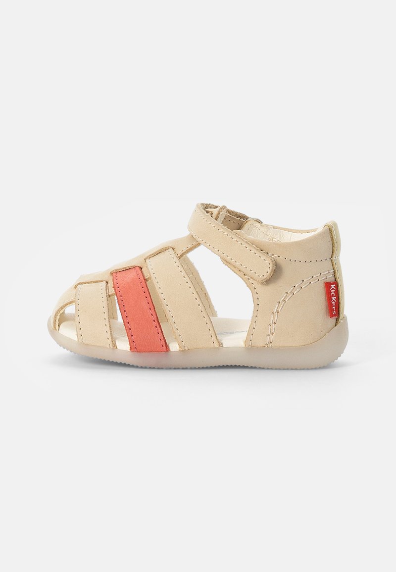 Kinder Sneaker | Kickers BIGFLO Riemensandalette beige rose jaune/beige - TF48745 Kinder Sneaker | Kickers BIGFLO Riemensandalette beige rose jaune/beige - TF48745