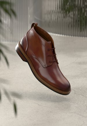 ALDWIN CHUKKA - Botine cu șireturi - mid tan