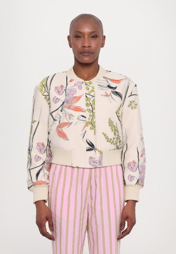 DROPPED SHOULDER - Bomber Jacket - spring mimosa