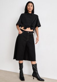Mads Nørgaard ROBYN - Short en jean - black