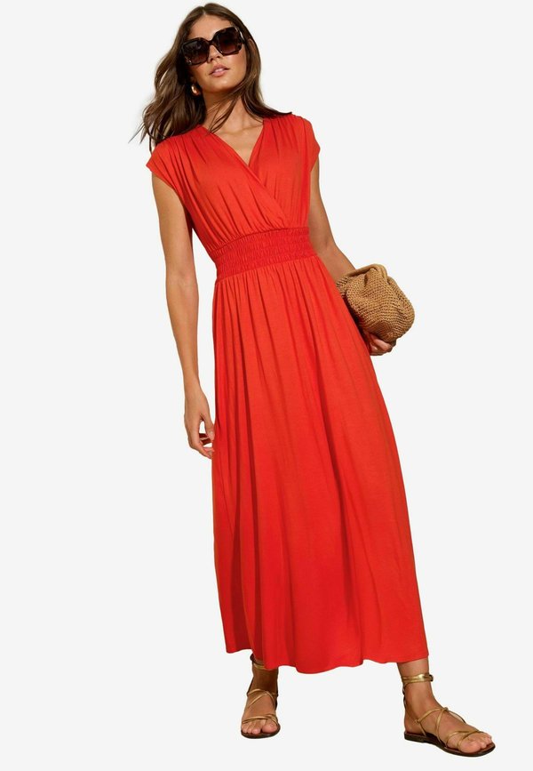 Jerseykleid - orange