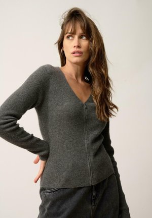 Gilet - heather anthracite