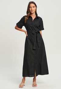 CALLI CHARLI - Haljina-majica - black