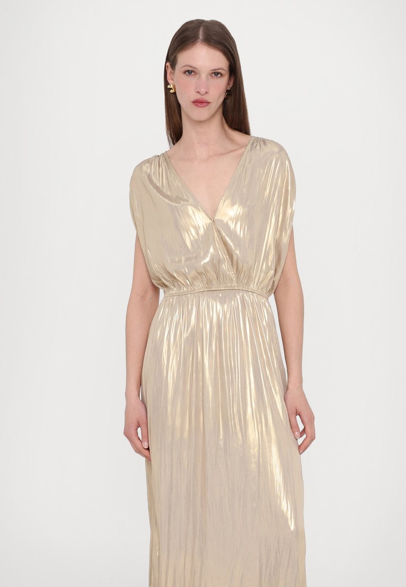 green emerald velvet dress Zadig & Voltaire Golden Short Sleeve Dress - Size Small | Very Good  Condition