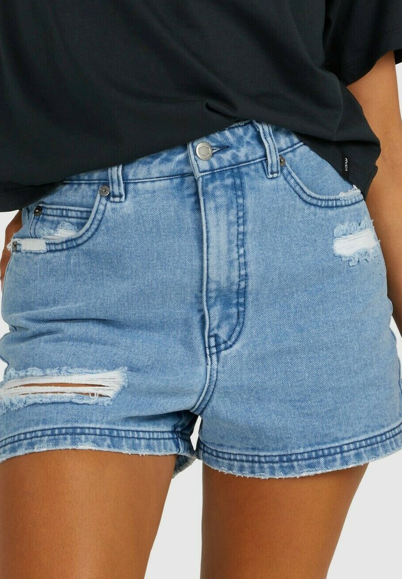 RVCA RIPPED COCO Jeans Shorts blue/blau Zalando.ch