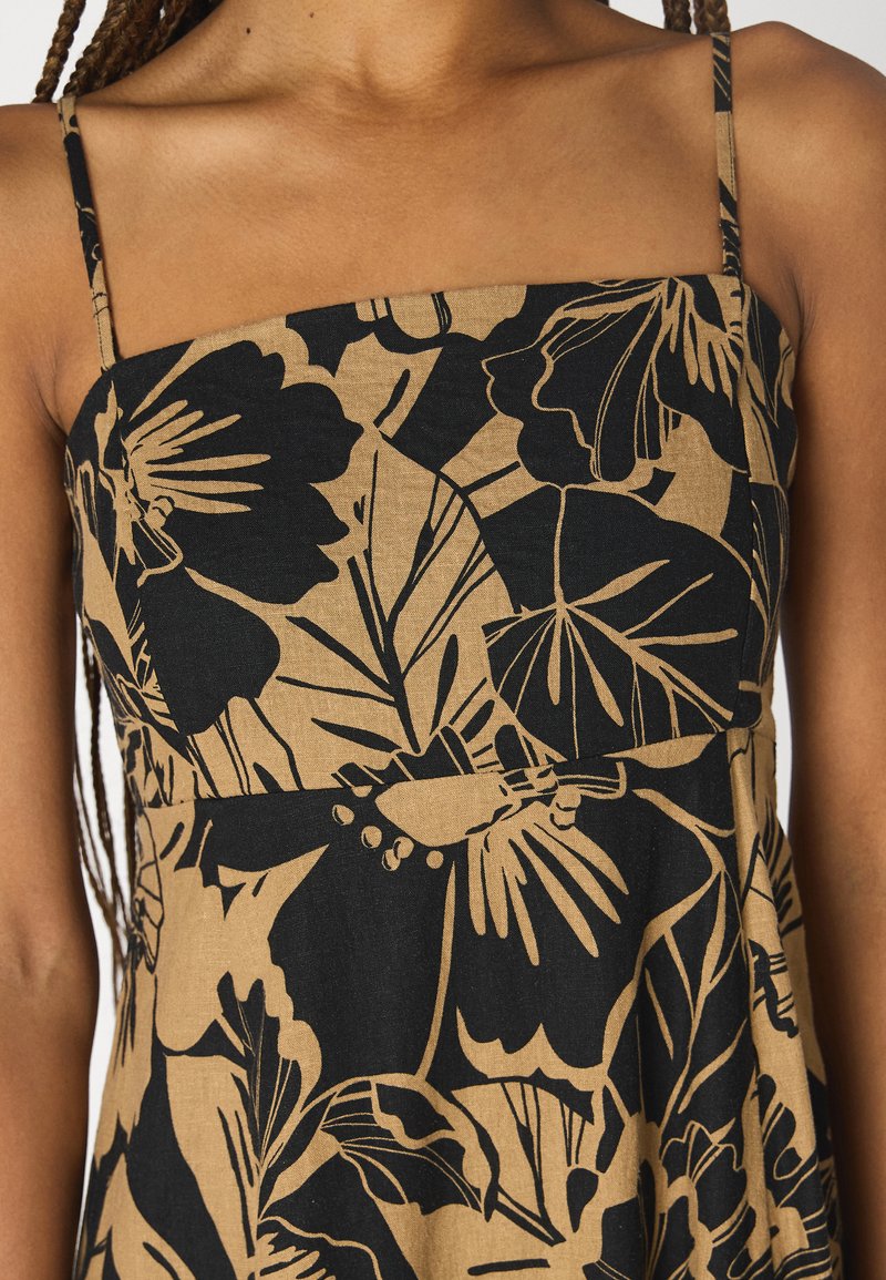 GAP EMPIRE WAIST - Day dress - brown - Zalando GAP EMPIRE WAIST - Day dress - brown - Zalando