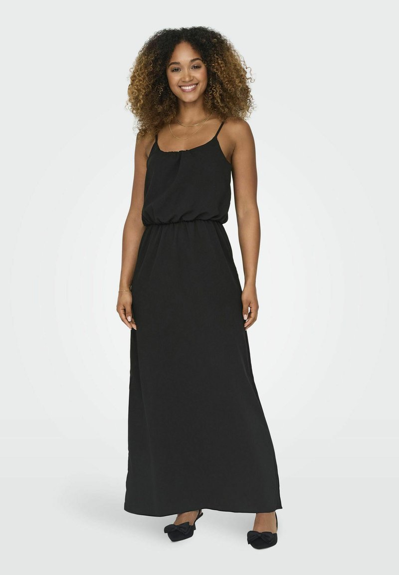 ONLY NORMAL GESCHNITTEN  - Maxi ruha - black