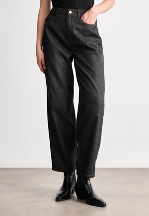 Χαλαρό τζιν - black