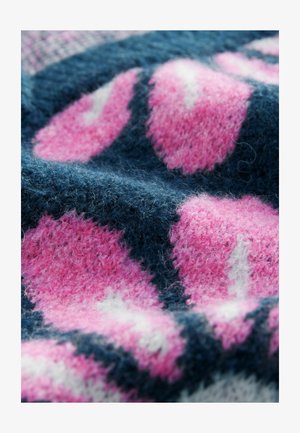 Next SOFT TOUCH BUTTON UP - Kofta - navy pink floral