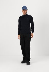 KARL LAGERFELD TURTLE NECK - Džemperis - midnight blue