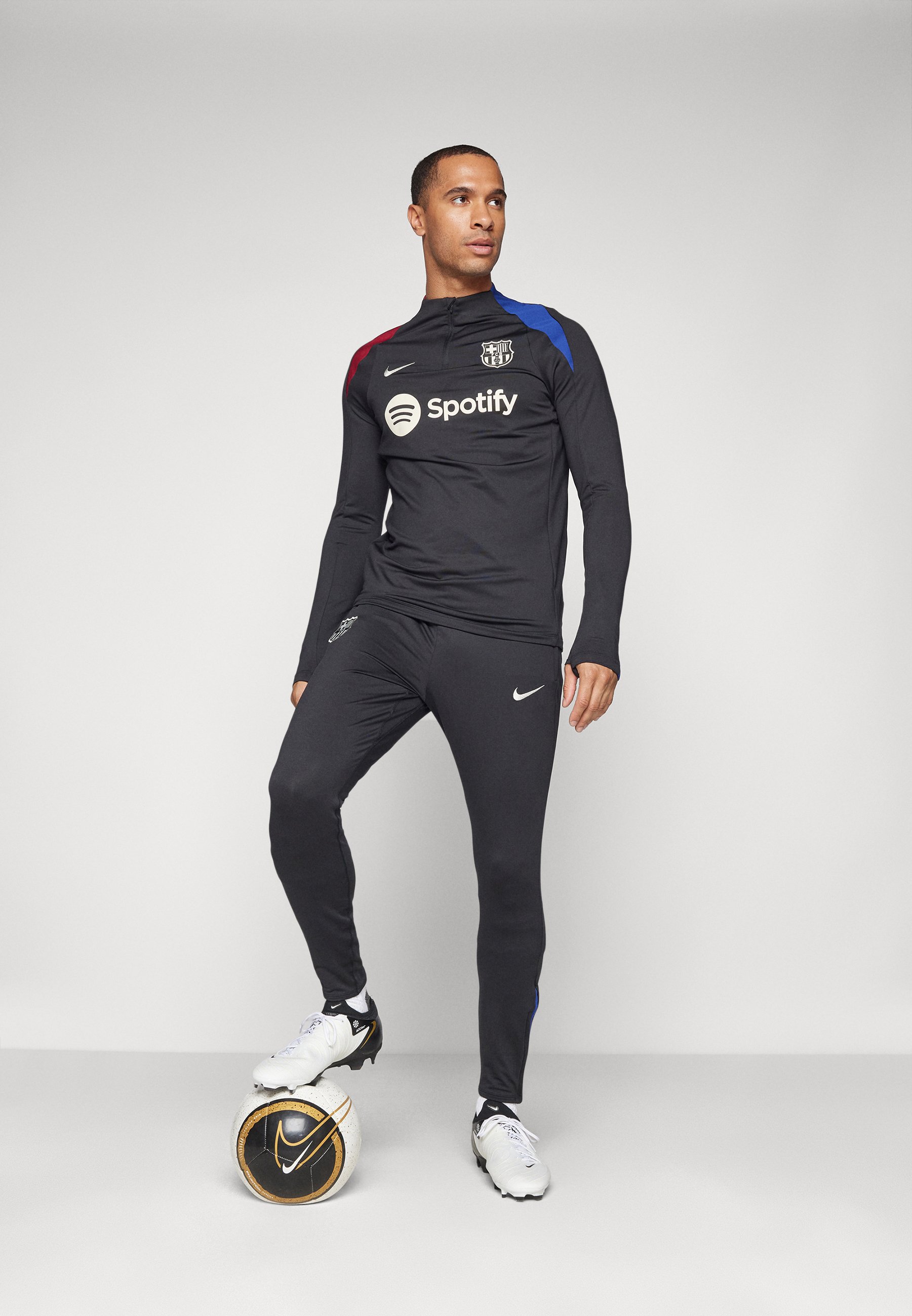 Nike Performance FC BARCELONA M NK DF STRK DRILL TOP K - Long