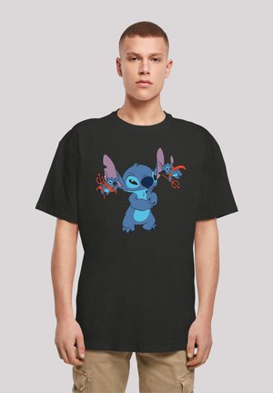 DISNEY LILO AND STITCH LITTLE DEVILS - T-shirt con stampa - black