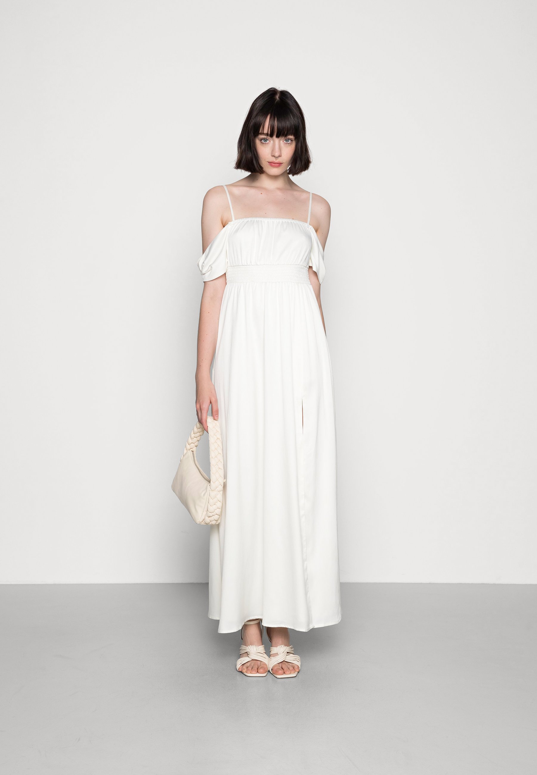 off shoulder island dress