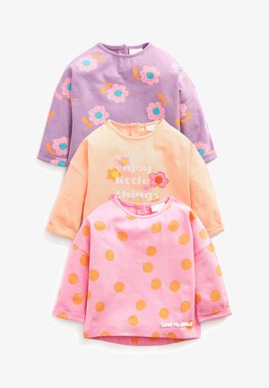 3 PACK LONG SLEEVE - T-shirt à manches longues - multi coloured