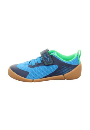 Superfit BAREFOOT VENTO - Tenisky - blau/hellgruen