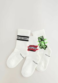 Next LICENSE CUSHIONED  RICH TIPPED 3 PACK - Strumpor - green red black minecraft