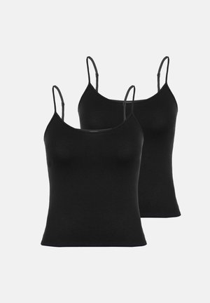 2 PACK - Spodné tričko - black