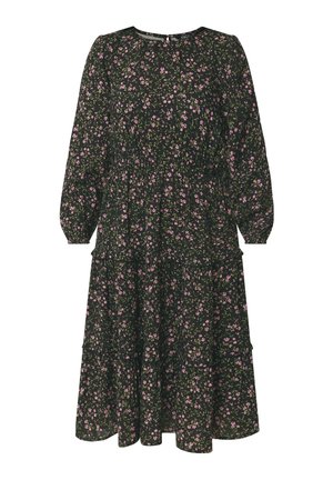 M&Co, WOMEN'S MIDI DRESSES - Jurk - black
