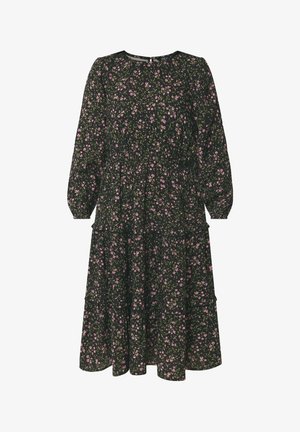 M&Co, WOMEN'S MIDI DRESSES - Jurk - black