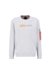 Alpha Industries LABEL - Sudadera - pastel grey