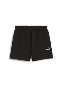 LEICHTE HOCHGESCHNITTENE - Shorts - black