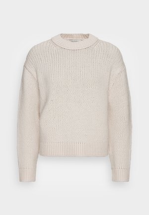 Chaqueta de punto - sand