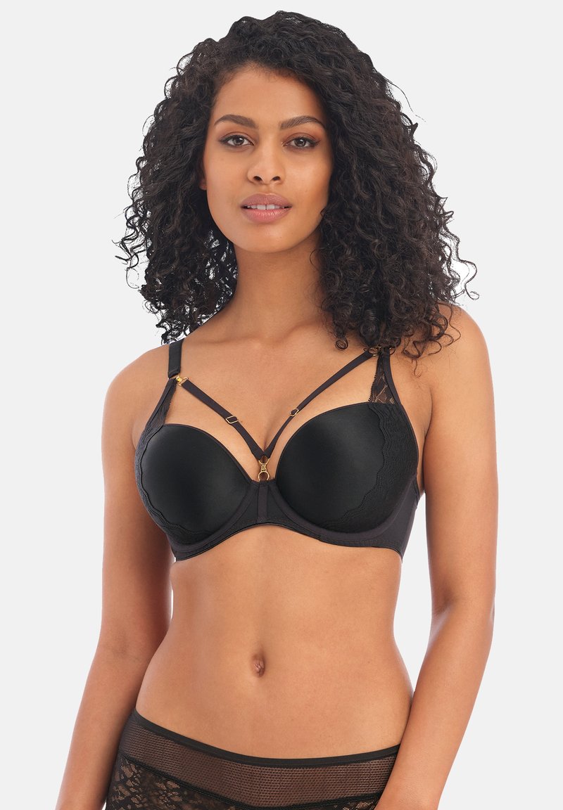 Freya - Push up -rintaliivit - black, Suurenna