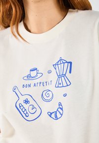 Even&Odd T-shirt imprimé - egret