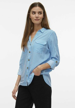 VMBUMPY L/S NEW NOOS - Chemisier - ibiza blue