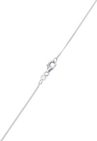 Elli CHUNKY SPARKLING CROSS - Halskæder - silberfarben