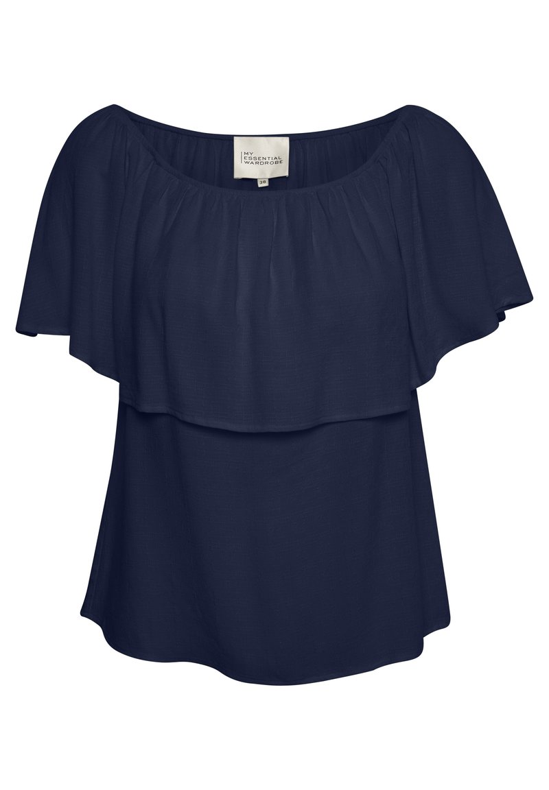 My Essential Wardrobe Blouse donkerblauw My Essential Wardrobe Blouse donkerblauw