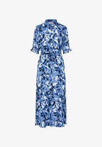 Unselected, blue blurry leafs