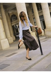 b.young BYFLAVIE - Chemisier - chambray blue