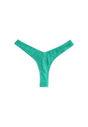 TANGA FIT  - Bikini pezzo sotto - aqua green crinkle