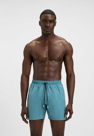 BOSS ICONIC - Badeshorts - light blue three